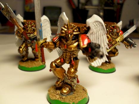 Blood Angels Sanguinary Guard by LoboDerPraesi