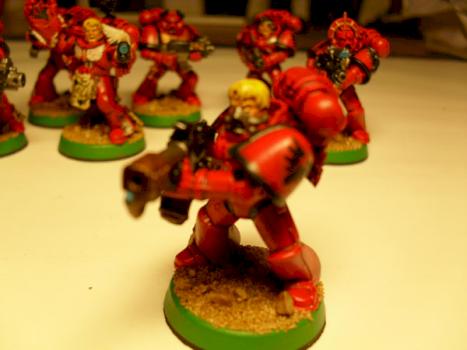 Blood Angels Tactical Squad by LoboDerPraesi