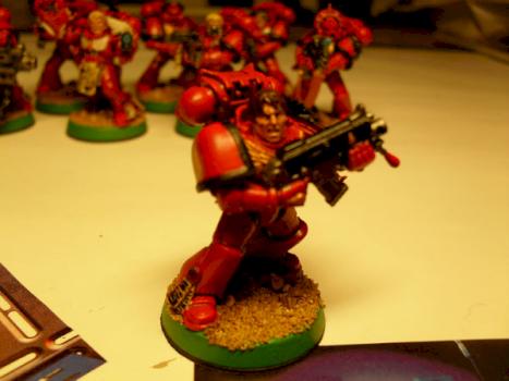 Blood Angels Tactical Squad by LoboDerPraesi