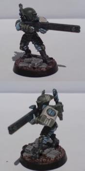 Fire Warrior Army Standard by plattokeefe