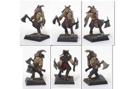 Beastmen Gor by pig of sparta