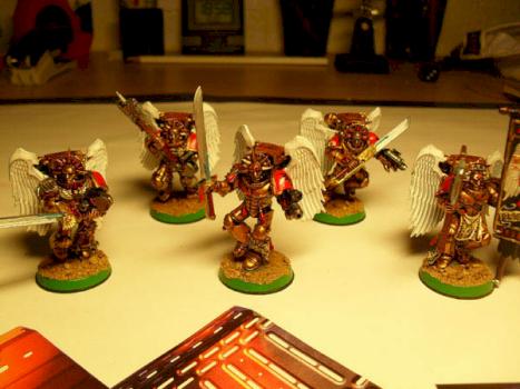 Blood Angels Sanguinary Guard by LoboDerPraesi