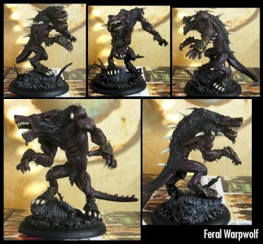 Feral Warpwolf by haroldsoon