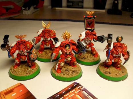 Blood Angels Assault Terminators by LoboDerPraesi