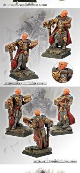 Fighting Priest from Scibor Monstrous Miniatures by Scibor