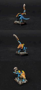 Lizardmen Skink Priest by BloodyBeast.com