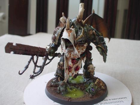 Daemon prince Nurgle by daemon hunter 666