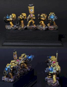 Imperial Fists Devastor Squad by Malekith