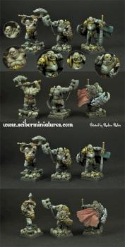 Barbarians set by Scibor