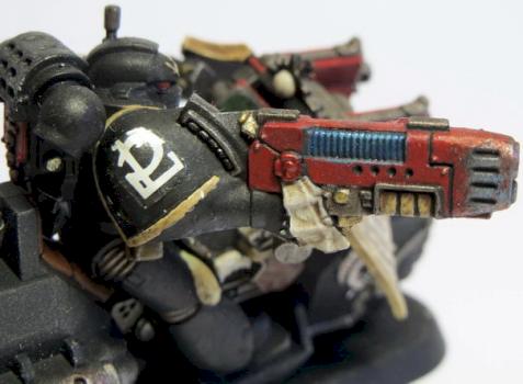 Ravenwing Biker, plasma gunner by Razor Cure