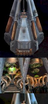 Space Wolves Drop Pod by Madic