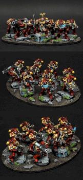 Blood Angels Tactical Squad by BloodyBeast.com