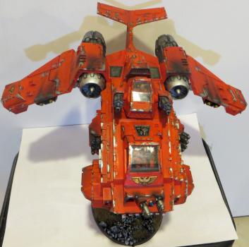 Blood Angels Stormraven by Uthgardus
