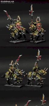 Nurgle Knights with Lances by BloodyBeast.com