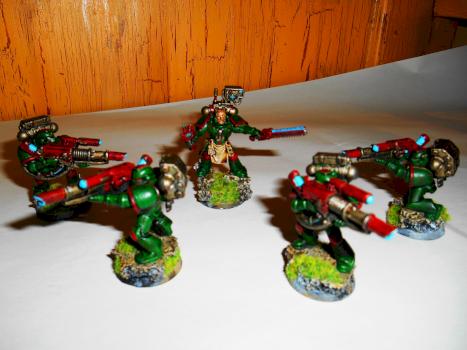 Devistator Squad with 4 Lascannons by Trashj