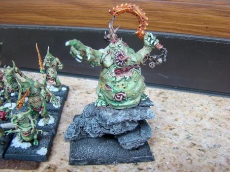 Nurgle demons by Fuxiorr