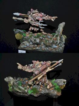 shaggra the troll blacksmith miniature by pokjuju