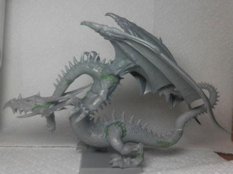 Zombie Dragon WIP by BrianFowler713