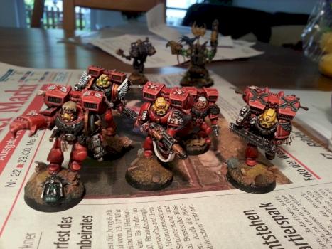 Blood Angels Assault Squad by Nappo