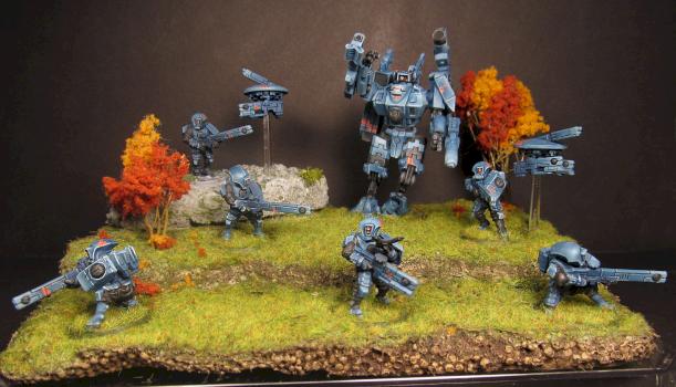 Tau Sept Sa'cea scene by webwaypainting