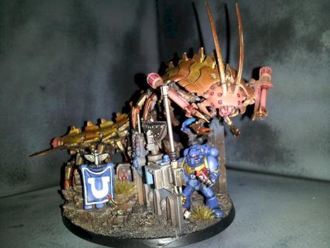 Necron Tomb Stalker by Karkull