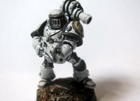 Luna Wolves Marine by ChaplainGorthaur