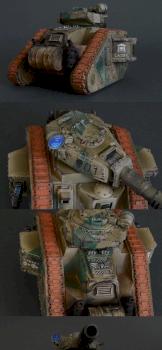 Imperial Guard Leman Russ Battle Tank by v.ch.hunter