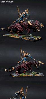 Lizardmen Ancient Scar Leader Kroq Gar by BloodyBeast.com