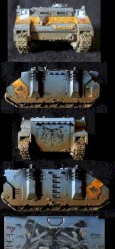 Space Wolves Rhino by corpus6667