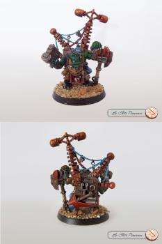Gros Mek Ork (Ork Big Mek) by Le Chti Pinceau