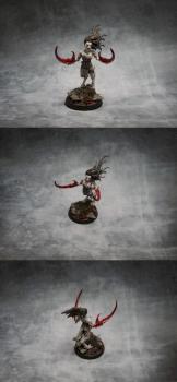 Daemonette of Slaanesh by Razyel