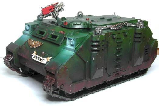 Dark Angels Rhino by baddruck