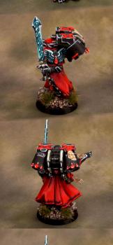 Blood Angels Librarian with magnetic jump pack option by Lucid_Delusion