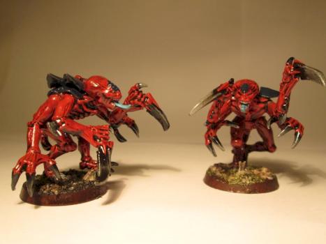 2 Tyranid Geanestealers Of Hive Fleet Behemoth by TyranidPainter