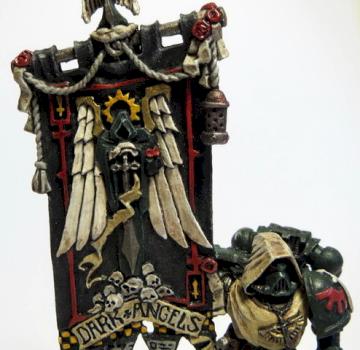 Brother Bethor, Dark Angels, banner by Razor Cure