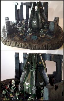 Dark Angels w/Drop Pod by w4yw4rd