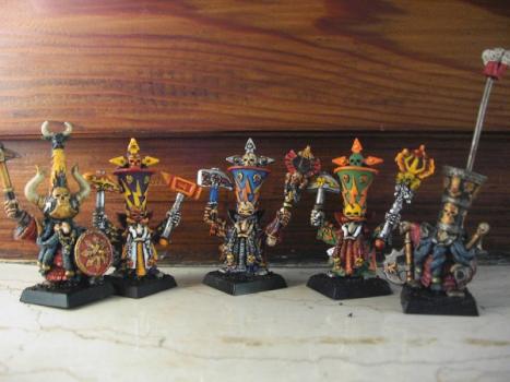 Warhammer Well Painted Dwarfs Chaos Tournament army by AM Studio