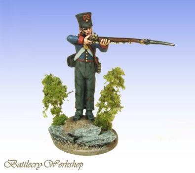 40mm Napoleonic Peninsular Spanish Infantryman by warcry studio