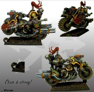 Chaos Space Maine biker by Ustas