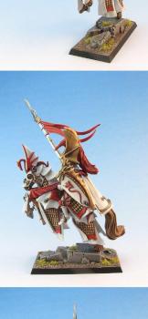 High elf mounted prince by ptdesignstudio