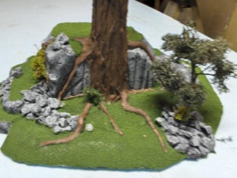 wood elve watchtower by jamminart