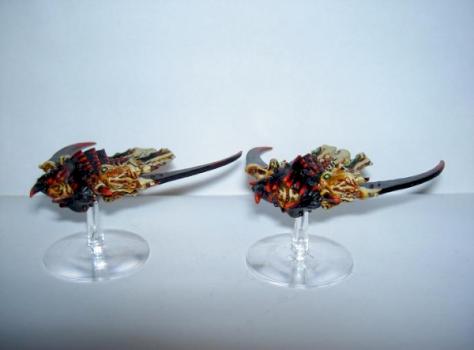 tyranid Razorfiend cruisers by Sizor