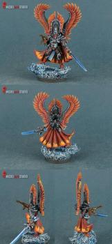 Eldar Autarch by Asmodean