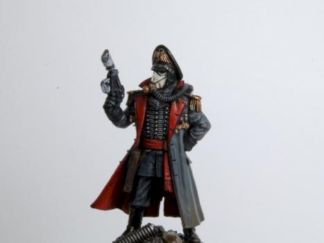 Death Korps of Krieg Commissar by daemon boy
