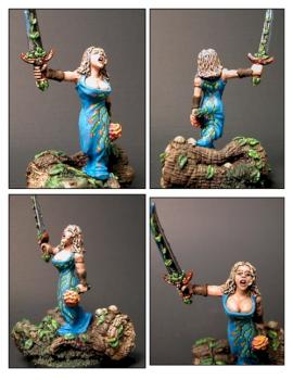 female druid bigger pics by ALizardInCrimson