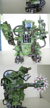 Green Space Ork Stompa by TheMasterOfTerrains