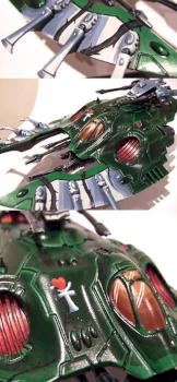 Eldar Biel-tan Wave Serpent by neontau