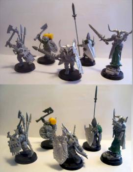 Chaos Apostate Cardinal Bodyguard WIP by Flaminsnowman