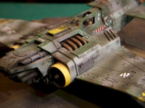 "Survived another Day" Forgeworld Thunderbolt by Tinman397