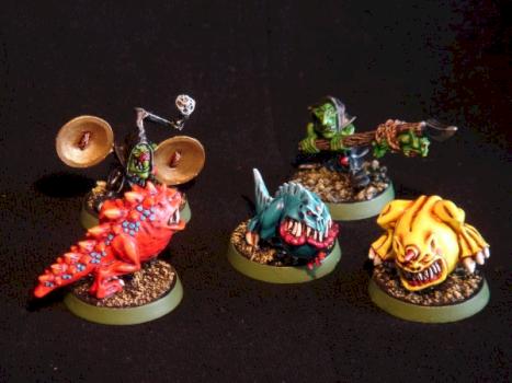 Squig Herders by Brucechan
